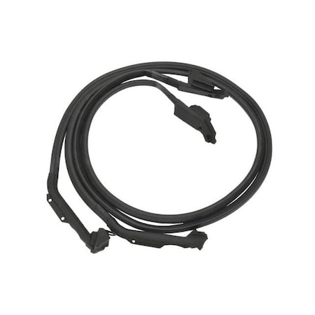 Fairchild Industries Kg3132 - 1978-1982 Chevrolet Corvette Door Seal Kit, Latex Ends KG3132